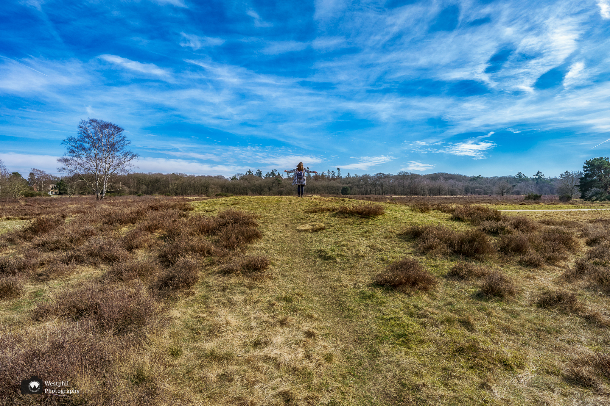 Zigzaggen over de heide bij Oud-Groevenbeek