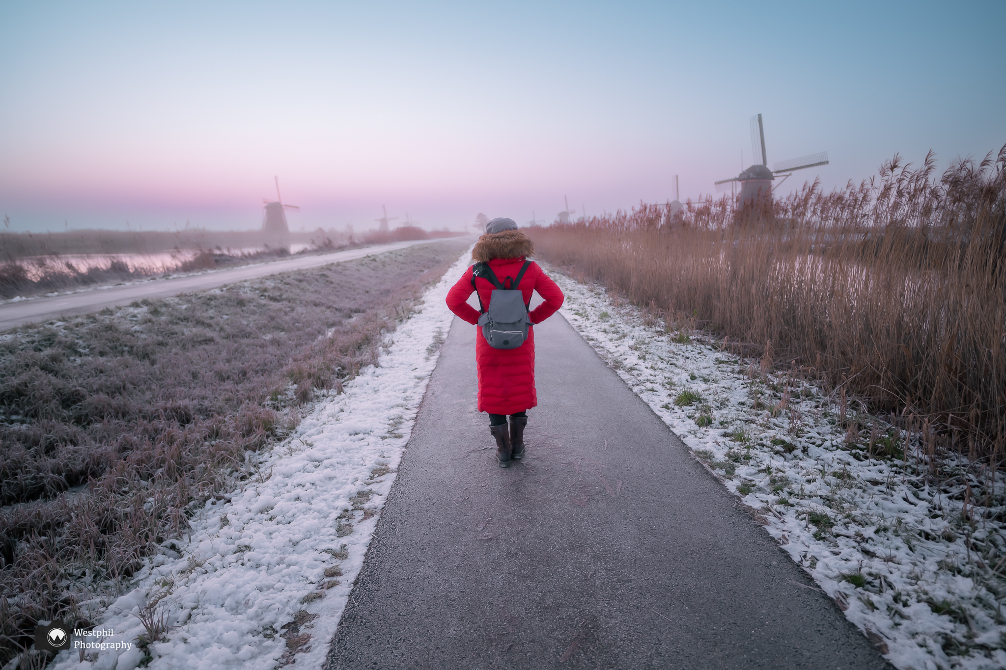 Vroeg opstaan voor Kinderdijk